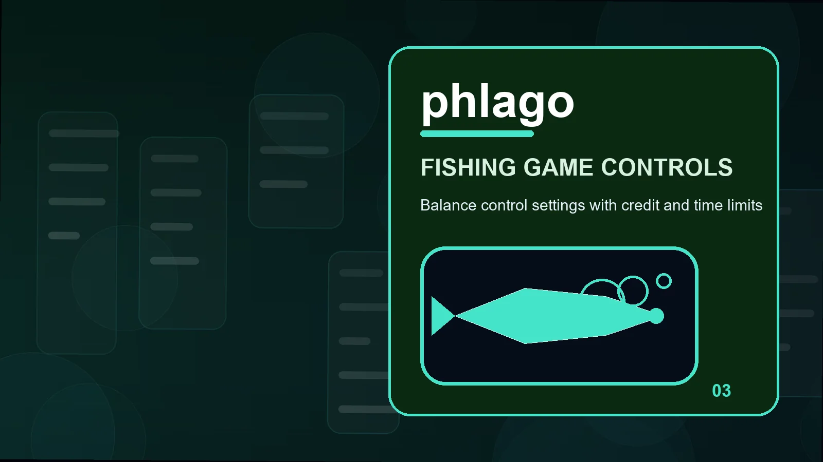 phlago fishing games illustration for a practical check for target types