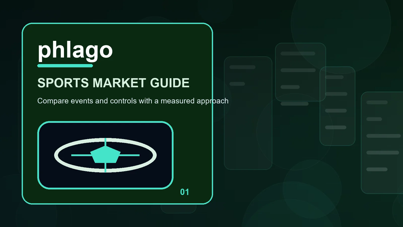 phlago sports overview showing screen labels, route markers, and deliberate pauses
